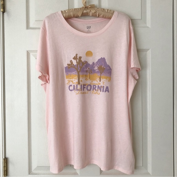 NWOT Gap Favorite Tee “California Desert Vibes” Graphic Cotton/Modal Size XXL - Picture 1 of 5